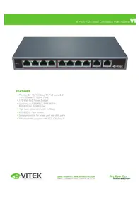 Notice Vitek VT8P125 Commutateur