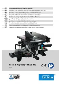 Güde TKGS 210 - Scie