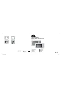 OK OMW 1221 S W - Mikrowelle