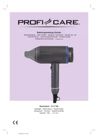 Notice ProfiCare PCHT 3082 Sèche-linge