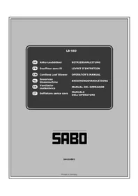 SABO LB660 - Soplador