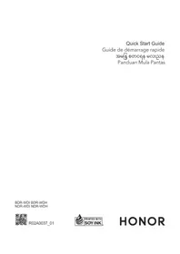 Notice HONOR MAGICBOOK X 14 2022 Ordinateur portable