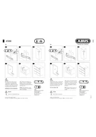 Notice ABUS JC1200A Produits bébés