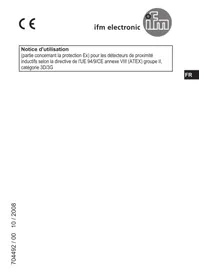 IFM IIT22A - Détecteur de proximité