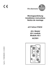 IFM AC2501 - Controller