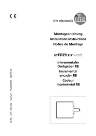 Notice IFM RB6007 Plattenspieler