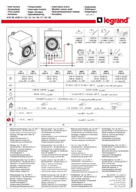 LEGRAND MicroRex W31 - Commutateur