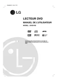 Notice LG DV6922E1 Mediaplayer