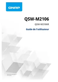 Notice QNAP QSWM2106R Commutateur