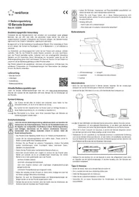 Notice Renkforce 7A CR6307A Lecteur de code barre
