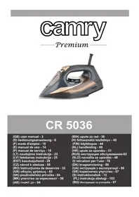 Notice CAMRY CR 5036 Fier de călcat