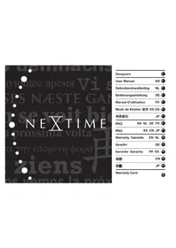 Notice NeXtime 5111ZI Horloge