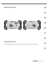 Notice Klark Teknik DN 30R Récepteur de musique
