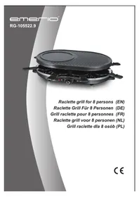 Emerio RG105522.9 - Grillplaat
