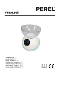 Notice Perel VTBAL105 Weegschalen
