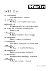 Notice MIELE XKS 3100 W Kühlschrank