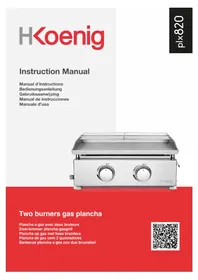 H.KOENIG PLX920 - Plaque de grill