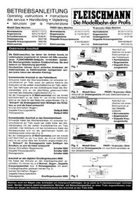 Notice Fleischmann 9184 Maquettisme