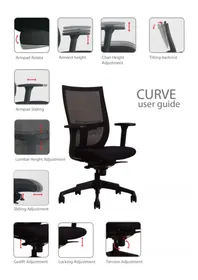Notice Euroseats CURVE Chaise de bureau