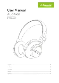 Notice Avantree BTHSAS9 Earphones