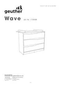 Notice Geuther WAVE 1196WK Meuble de rangement