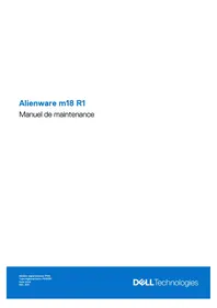 Notice ALIENWARE M18 R1 Ordinateur portable