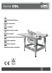 Notice Lescha CBL 450 Scie