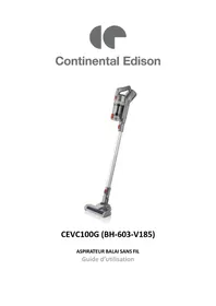 CONTINENTAL EDISON CEVC100G - Aspirateur