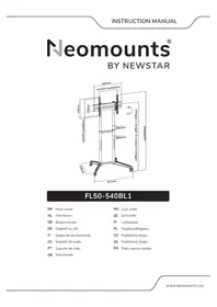 Notice Newstar FL50540BL1 Meuble TV