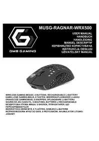 Notice GMB Gaming MUSGRAGNARWRX500 Souris
