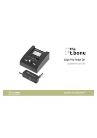 Notice the t.bone GIGA PRO PEDAL SET Microphone
