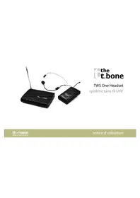 Notice the t.bone TWS ONE HEADSET Microphone