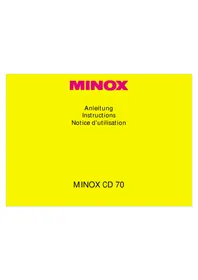 Notice MINOX CD 70 Appareil photo
