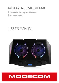 Notice ModeCom MCCF21 Système de refroidissement pour ordinateur portable