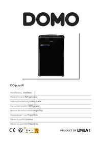 Notice DOMO DO91702R Frigorifero