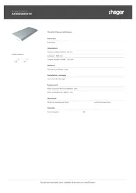 Notice HAGER AKB82500401V Câble pour ordinateur et périphérique