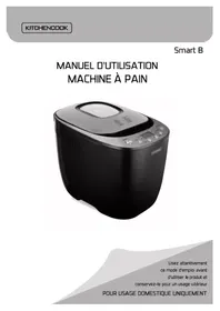Notice KITCHENCOOK SMART B Machine à pain