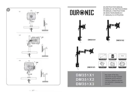 Duronic DM351X1 - Support mural