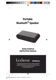 LEXIBOOK BT350 - Altoparlante Bluetooth portatile