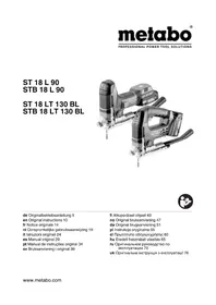 Notice METABO STB 18 LT 130 BL Пила