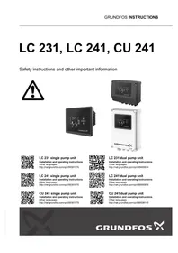Notice Grundfos LC 231 Pompe