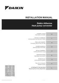 DAIKIN FWXV10AATV3 - Wärmepumpe