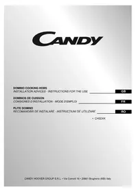 Notice CANDY CH32XK Plită de gătit