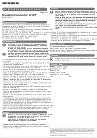 Notice Speaka LP30 Haut-parleur