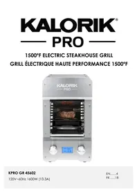KALORIK Pro KPRO GR 45602 - Plaque de grill