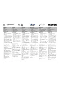 Notice THEBEN LUXORLIVING D4 DALI Détecteur de mouvement