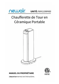 Notice NewAir NIH110WH00 Chauffage