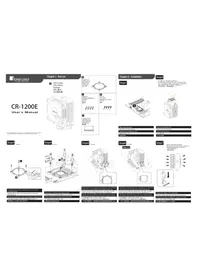 Notice Jonsbo CR1200E Système de refroidissement de matériel informatique