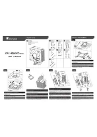 Notice Jonsbo CR1400 EVO ARGB Système de refroidissement de matériel informatique