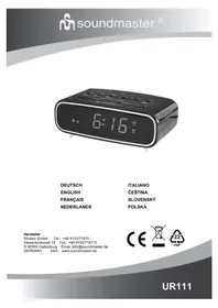 Notice Soundmaster UR111 Radio